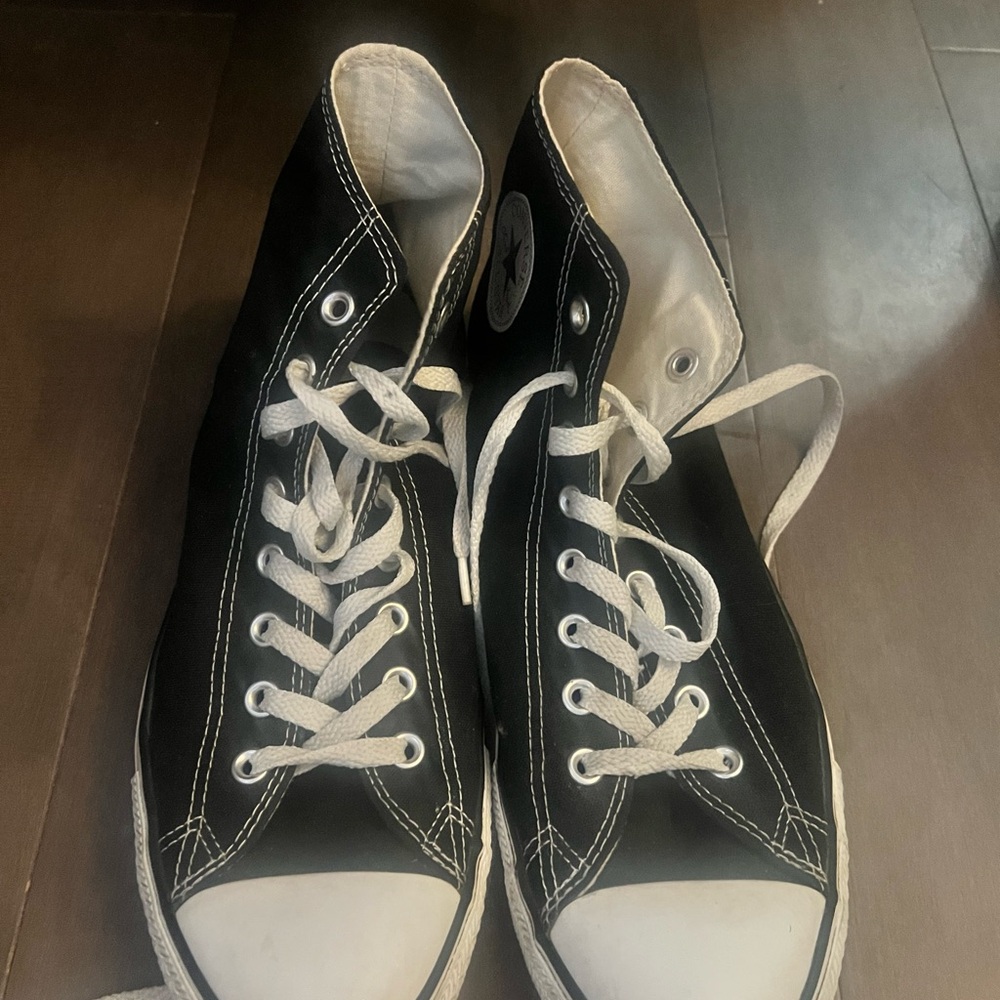 Converse All-Stars high top sneakers, black, size 11